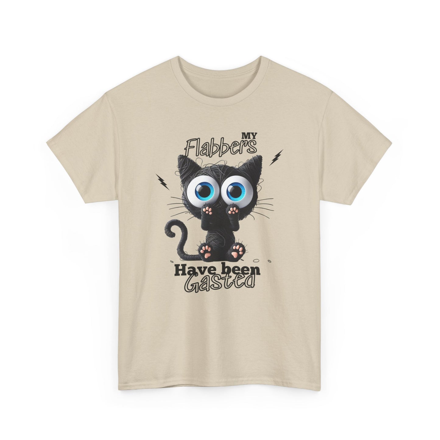 Funny Cat Tee - My Flabbers Have Been Gasted T-shirt