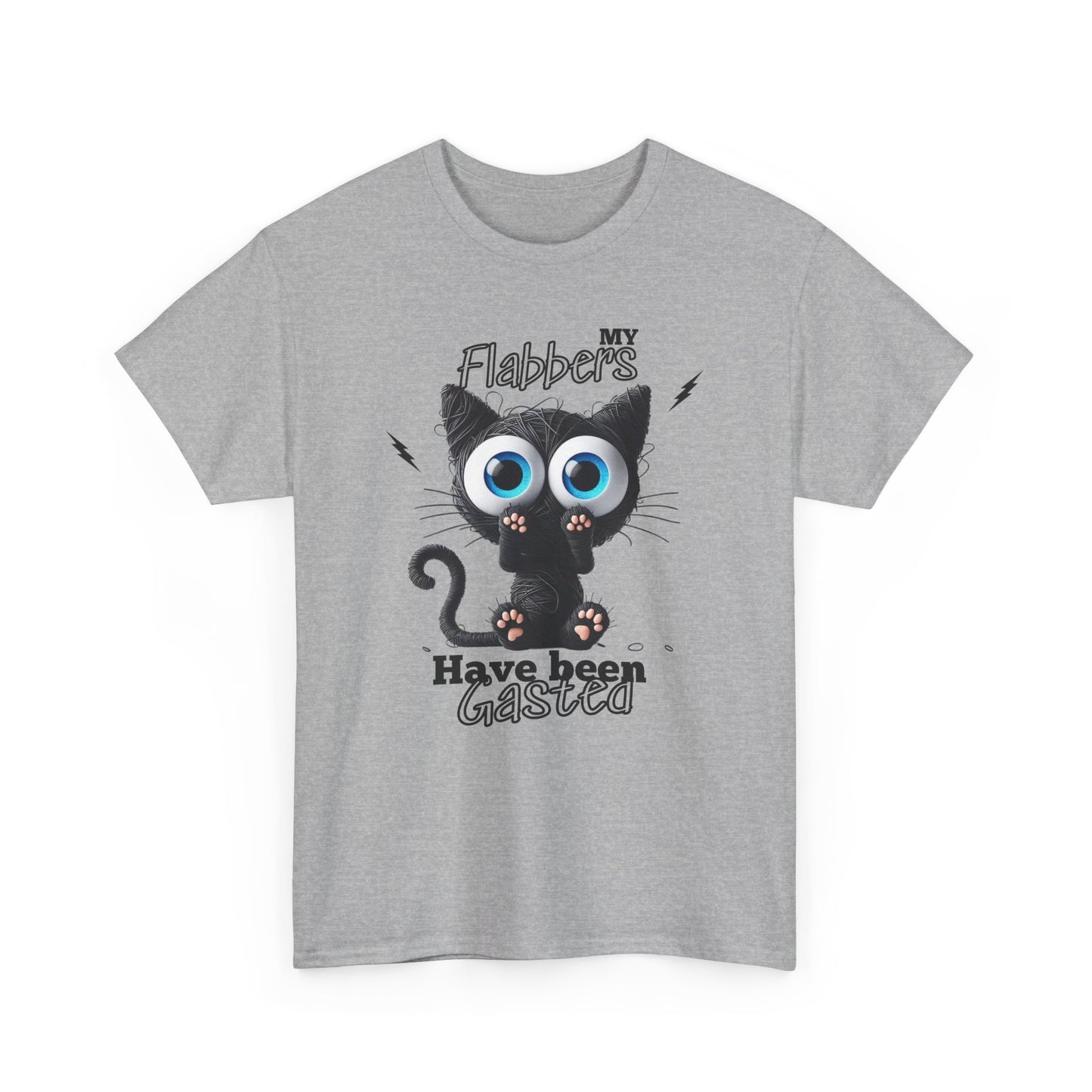 Funny Cat Tee - My Flabbers Have Been Gasted T-shirt
