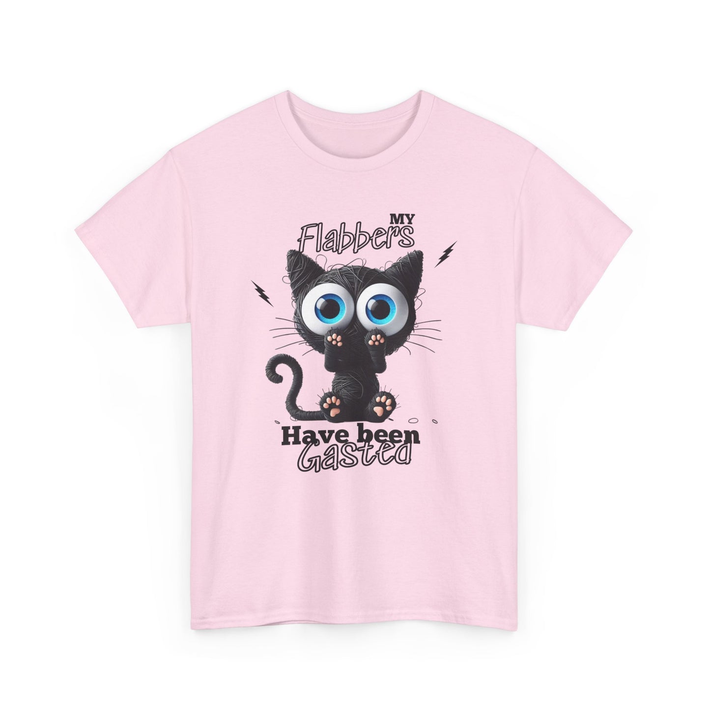 Funny Cat Tee - My Flabbers Have Been Gasted T-shirt