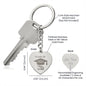 Class of 2023- Follow Your Dreams - Engraved Heart Keychain