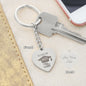 Class of 2023- Follow Your Dreams - Engraved Heart Keychain