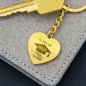 Class of 2023- Follow Your Dreams - Engraved Heart Keychain