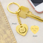Class of 2023 - Engraved Heart Keychain