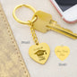 Class of 2023- Follow Your Dreams - Engraved Heart Keychain