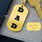 DAD keychain