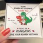 To My Roaring Hot Soulmate - Alluring Beauty Necklace - Your Roaring Hot Man