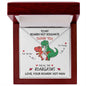 To My Roaring Hot Soulmate - Alluring Beauty Necklace - Your Roaring Hot Man