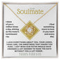 To My Soulmate - Love Knot Necklace - Yours Forever