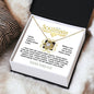 To my Soulmate - Love Knot Necklace = Yours Forever