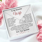 To My Beautiful Wife - Love Knot Necklace - Love, Your Husband