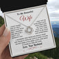 To My Beautiful Wife - Love Knot Necklace - Love, Your Husband