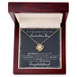 To a Beautiful Girl on Her Graduation Day - Love Knot Necklace - Congratulations