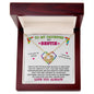 Building Block - To My Daughter - Love Knot Necklace