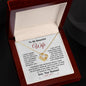 To My Beautiful Wife - Love Knot Necklace - Love, Your Husband
