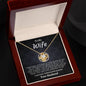 To My Wife - Love Knot Necklace - Your Husband