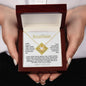 To My Soulmate - Love Knot Necklace - Yours Forever