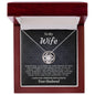 To My Wife - Love Knot Necklace - Your Husband
