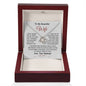 To My Beautiful Wife - Love Knot Necklace - Love, Your Husband