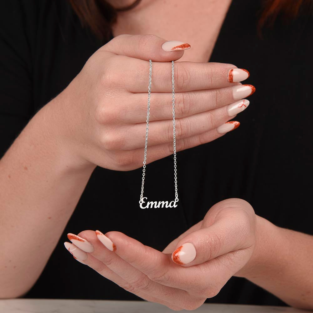 To MY Soulmate - Custom Name Necklace - I Love You Forever & Always