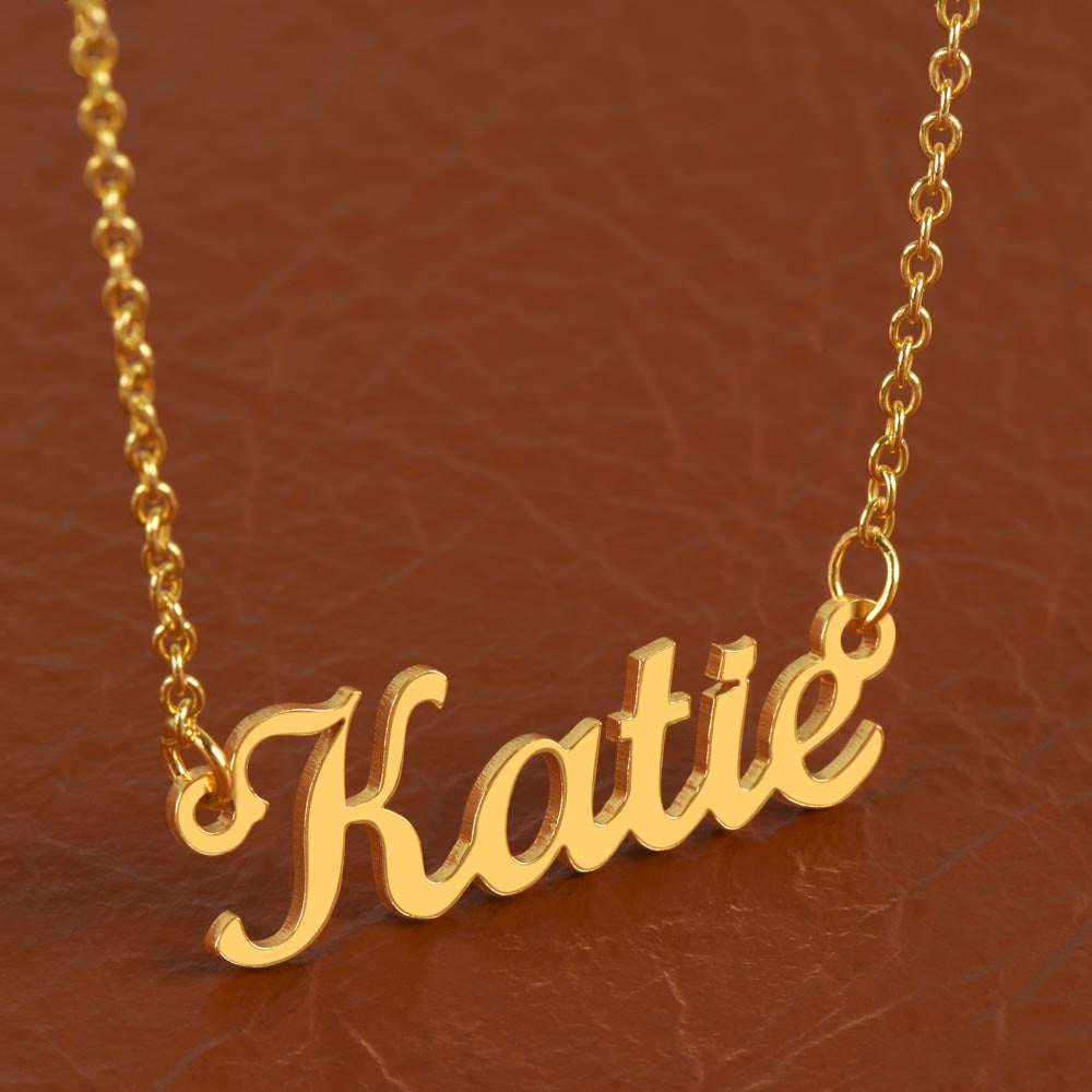 To MY Soulmate - Custom Name Necklace - I Love You Forever & Always