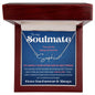 To My Soulmate - Signature Name Necklace - Side by Side