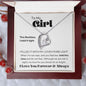 To my Girl - Forever Love Necklace - I Love You Forever & Always