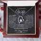 To My Beautiful Wife - Forever Love Necklace - Love, Your Husband