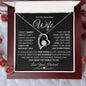 To My Beautiful Wife - Forever Love Necklace - Love, Your Husband