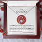To my Grandma - Forever Love Necklace - your granddaughter