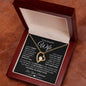 To My Beautiful Wife - Forever Love Necklace - Love, Your Husband
