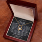 To My Beautiful Wife - Forever Love Necklace - Love, Your Husband