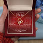 To My Beautiful Wife - Forever Love Necklace - Love, Your Husband