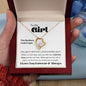 To my Girl - Forever Love Necklace - I Love You Forever & Always