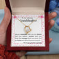 To our Granddaughter - Forever Love Necklace - love grandma & grandpa