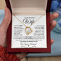 To My Beautiful Wife - Forever Love Necklace - Love, Your Husband