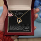 Para mi Esposa - Love Knot Necklace - tu esposo