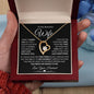 To My Beautiful Wife - Forever Love Necklace - Love, Your Husband