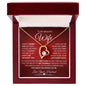 To My Beautiful Wife- Forever Love Necklace - Love, Your Husband