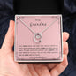 To my Grandma - Lucky in Love Necklace - your granddaughter