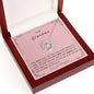 To my Grandma - Lucky in Love Necklace - your granddaughter