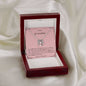 To my Grandma - Lucky in Love Necklace - your granddaughter