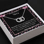 Para mi Nieta -Perfect Pair Necklace - abuela y abuelo