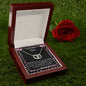Para mi Nieta -Perfect Pair Necklace - abuela y abuelo