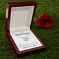 To my Bonus Daughter - Perfect Pair Necklace - I love you