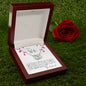 To my Wife - Perfect Pair Necklace - your husband