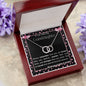 To our Granddaughter - Perfect Pair Necklace - love grandma & grandpa