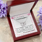 To our Granddaughter - Perfect Pair Necklace - love grandma & grandpa