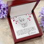 To my Wife - Perfect Pair Necklace - your husband