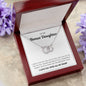 To my Bonus Daughter - Perfect Pair Necklace - I love you