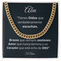 Para Abu - Cuban Link Chain - te amo